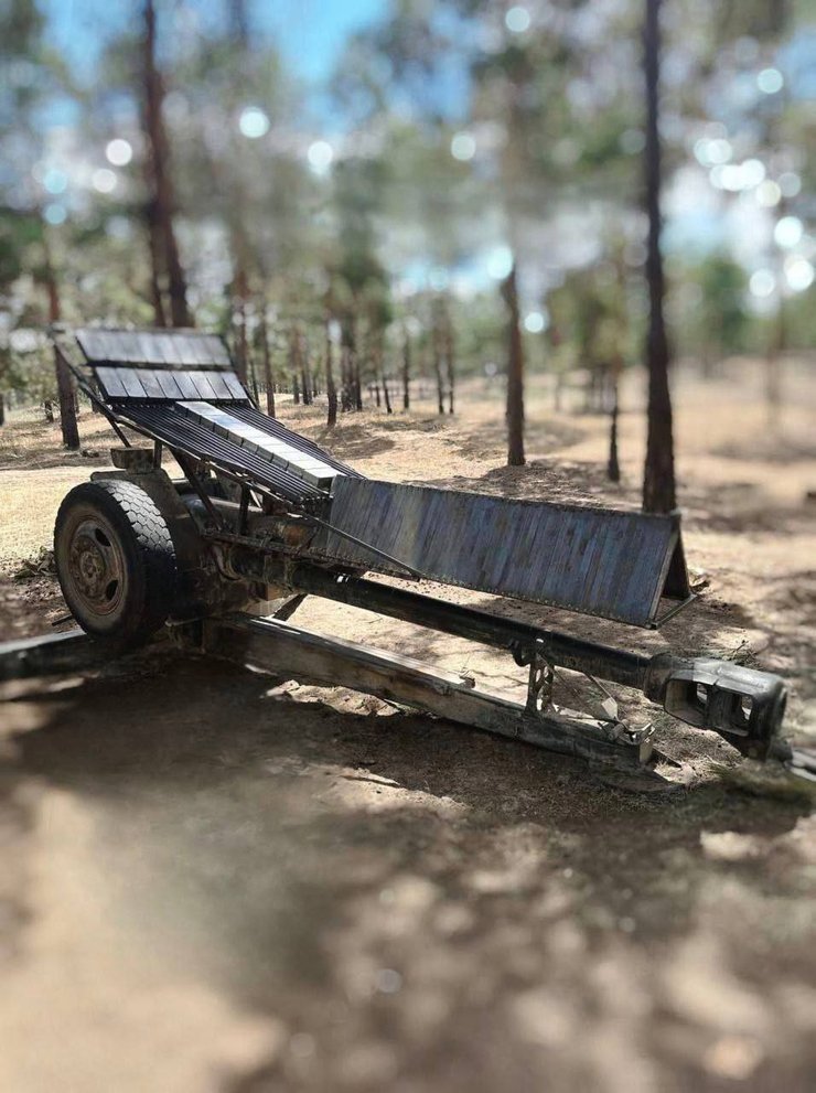 Гаубица Д-30 ВС РФ, защита, дроны, мангал, решетка, динамическая защита