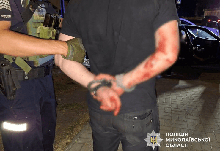 полиция Николаева, стрельба