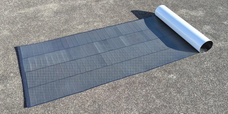 Гибкая солнечная панель