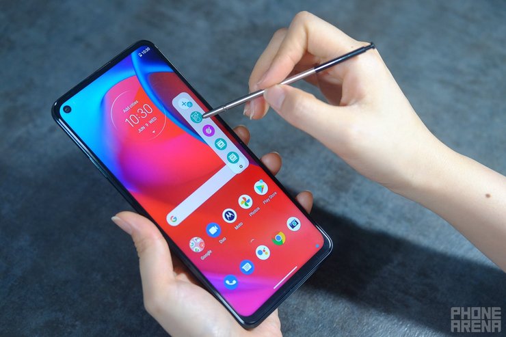 Moto G Stylus 5G, смартфон, стилус