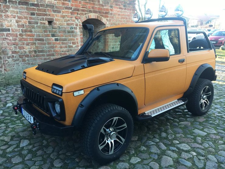 Пікап Нива, нова Нива, тюнінг Ниви, Lada Zubr Concept Pick-Up, Lada Niva Legend