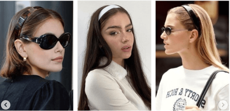 Обруч в стиле 90-х