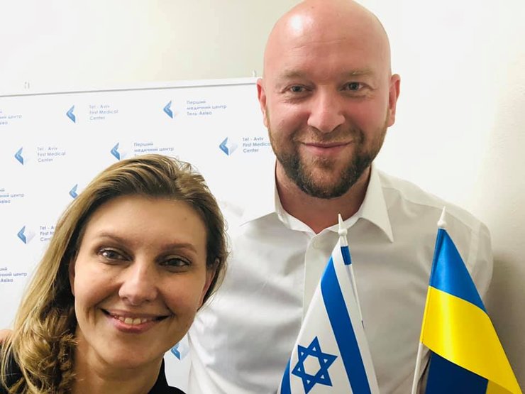 Елена Зеленская, Роман Гольдман