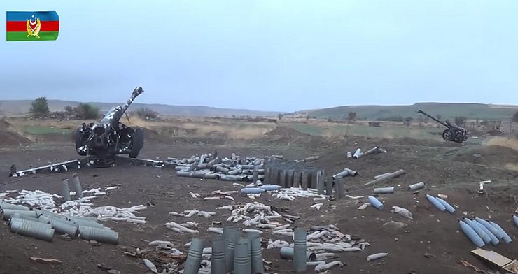 карабах, гаубицы