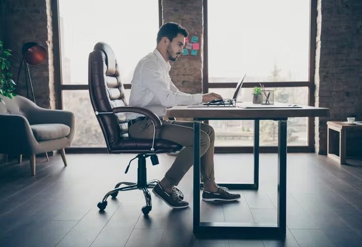 Мужчина, сидит, сидячий образ жизни