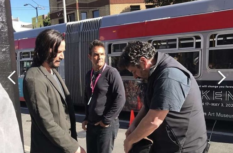 киану ривз, матрица, четвертая матрица, съемки, сан-франциско, александра грант