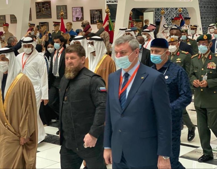 рамзан кадыров, олег уруский, абу-даби, встреча, фото, снимок, протокол, денис шмыгаль, кирилл тимошенко