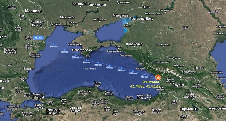 ЧФ РФ, Очамчира, порт