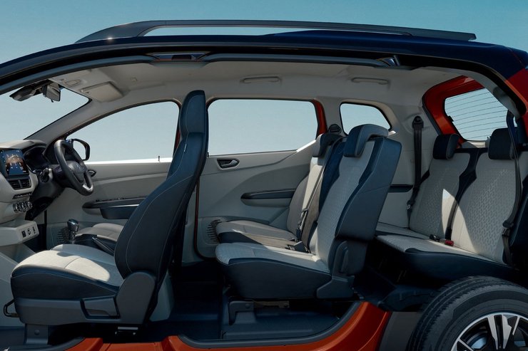 Салон Renault Triber 2025