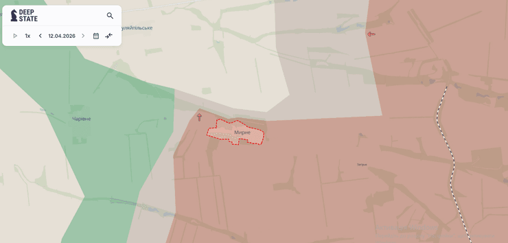 ЗС РФ окупували Мирне