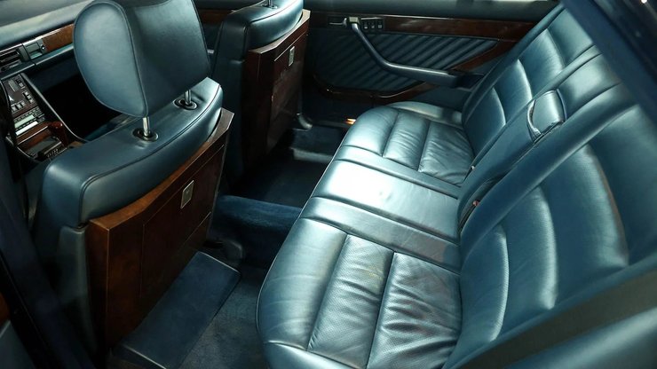 салон Mercedes W126, Mercedes W126 AMG, Mercedes 560 SEL, Mercedes 560 SEL AMG 6.0, седан Mercedes W126