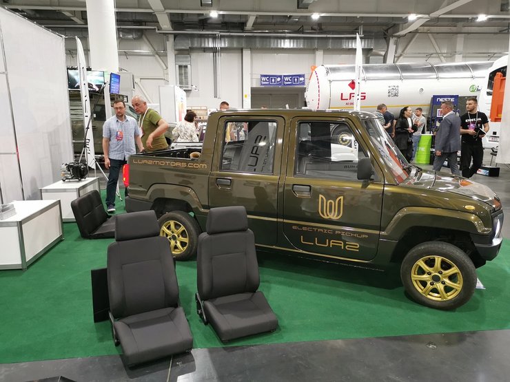 Пикап Луаз, Новый Луаз, Новый LUAZ, электромобиль LUAZ, пикап LUAZ, электромобиль ЛуАЗ