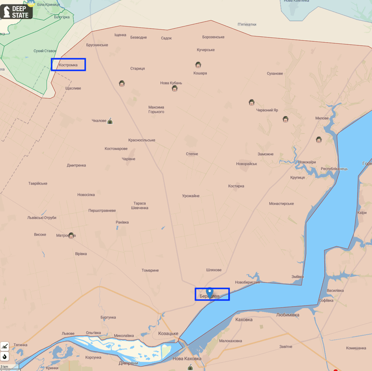 контрнаступ на херсонському напрямку