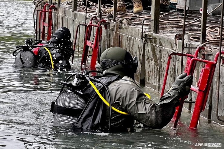 навчання водолазів