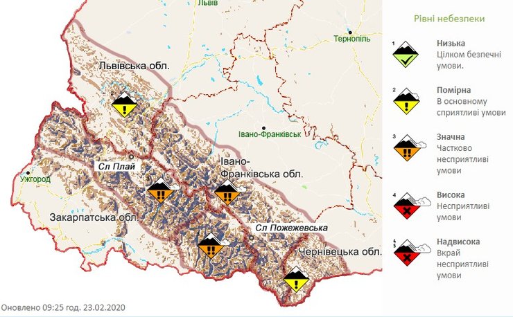 снег, лавина, карпаты, погода