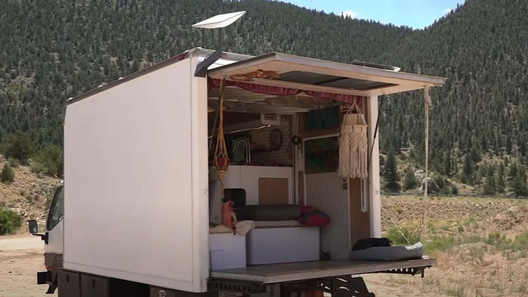 Mitsubishi Fuso, автодом Mitsubishi, дом на колесах, грузовик Mitsubishi