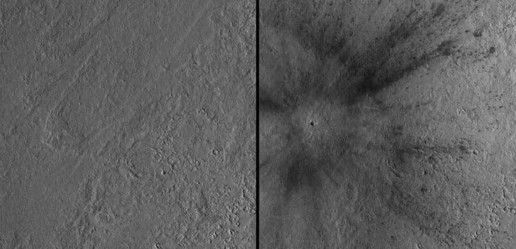 кратер на Марсі