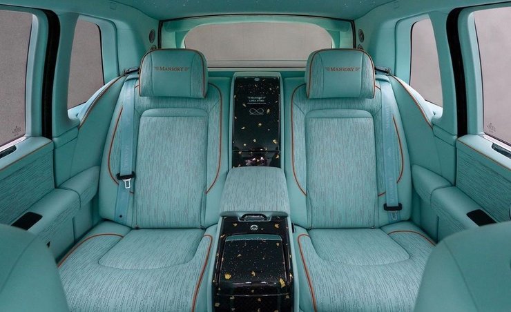 салон Rolls-Royce Cullinan Mansory, Rolls-Royce Cullinan, самый дорогой номер авто, Эксклюзивный номер авто, номер авто, тюнинг Rolls-Royce Cullinan, тюнинг Rolls-Royce Cullinan