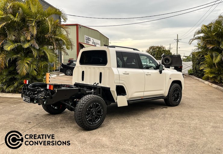 Toyota Land Cruiser 300, Toyota Land Cruiser, пикап Toyota Land Cruiser, тюнинг Toyota Land Cruiser