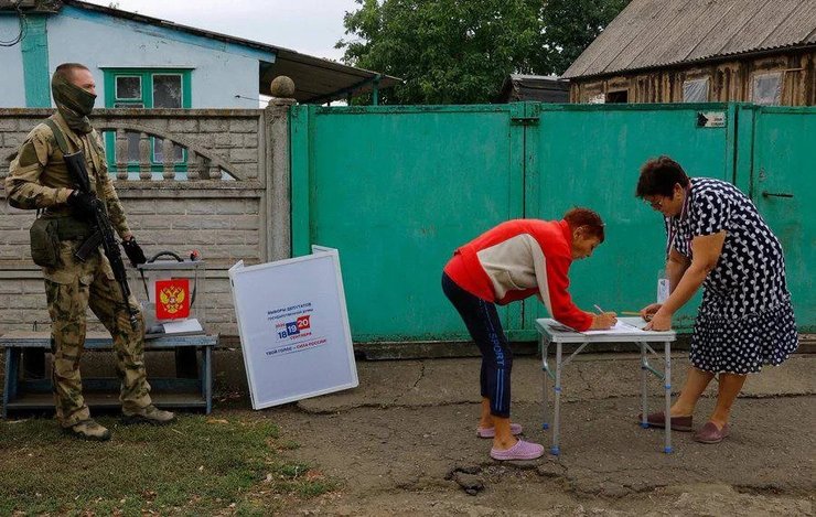 выборы на оккупированных территориях украины