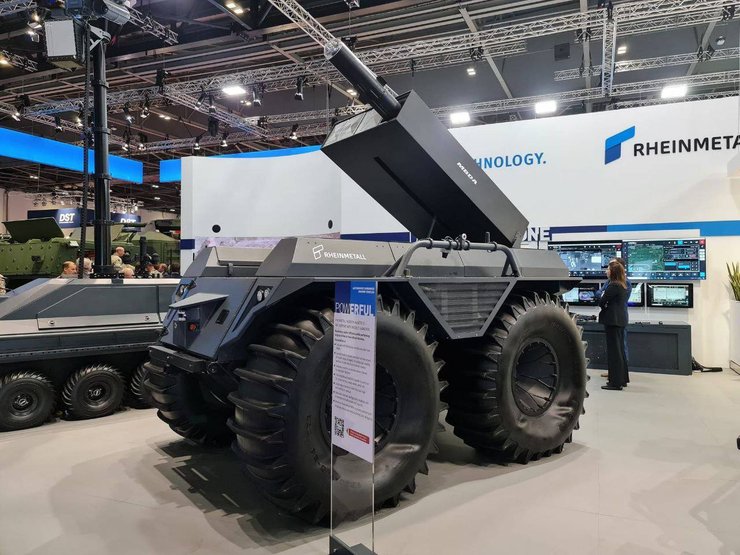 вездеход с ракетами