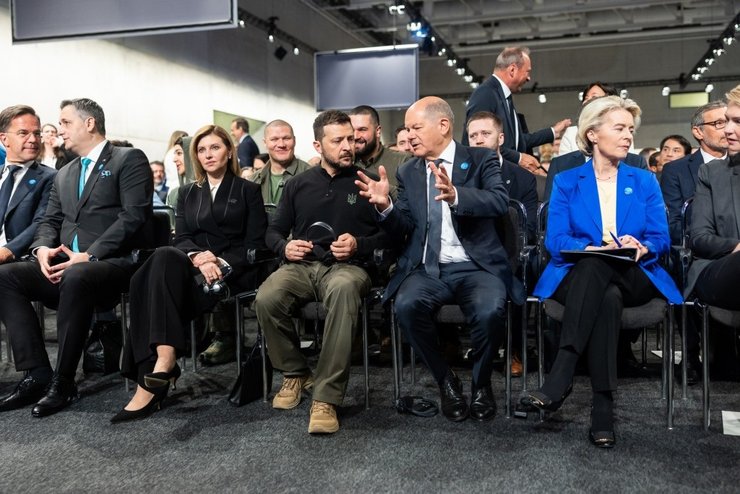 Владимир Зеленський, німеччина