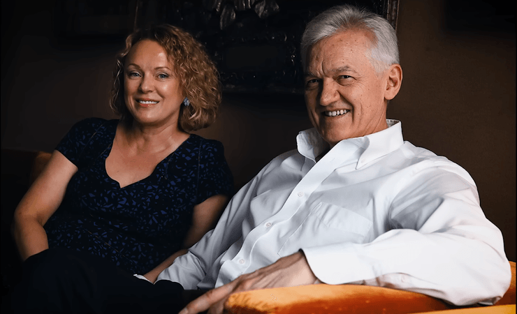 Геннадій Тимченко з дружиною Оленою, фото