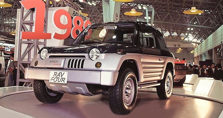 Toyota RAV-Four, Toyota RAV4, нова Toyota RAV4, кросовер Toyota RAV4, історія Toyota RAV4