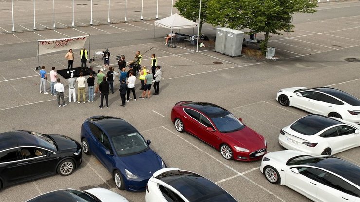 голодовка Тесла, страйк Тесла, акция протеста, электромобили Тесла, Илон Маск, самые распространенные проблемы с Tesla