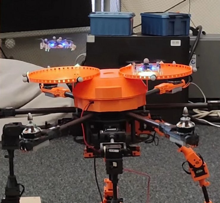 MorphoLander, роботизированная платформа, дроны