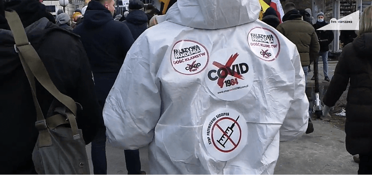 протест, карантин, коронавирус, разгон, варшава, фото