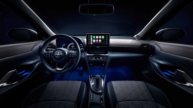 Новый Toyota Yaris Cross, интереьер