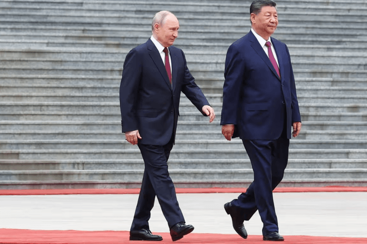 Путін у Китаї