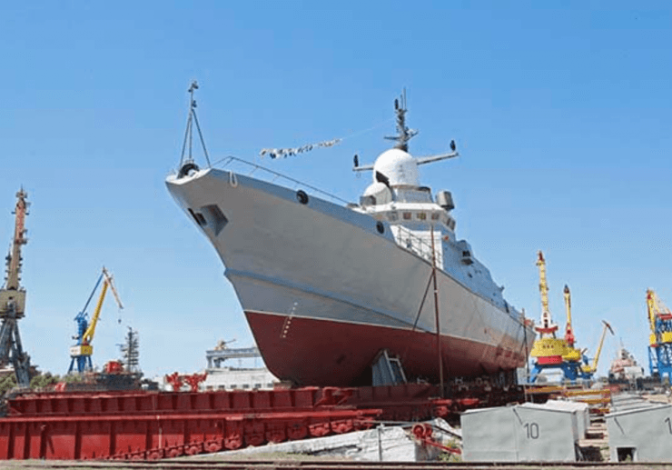 ракетный корвет, корабль, Минобороны РФ, российское вооружение, война РФ против Украины