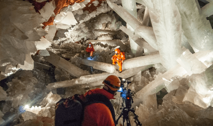 Гігантська кришталева печера Naica, печера, кристали, кристали-вбивці, смертельна пастка, чудо світу, небезпечна печера