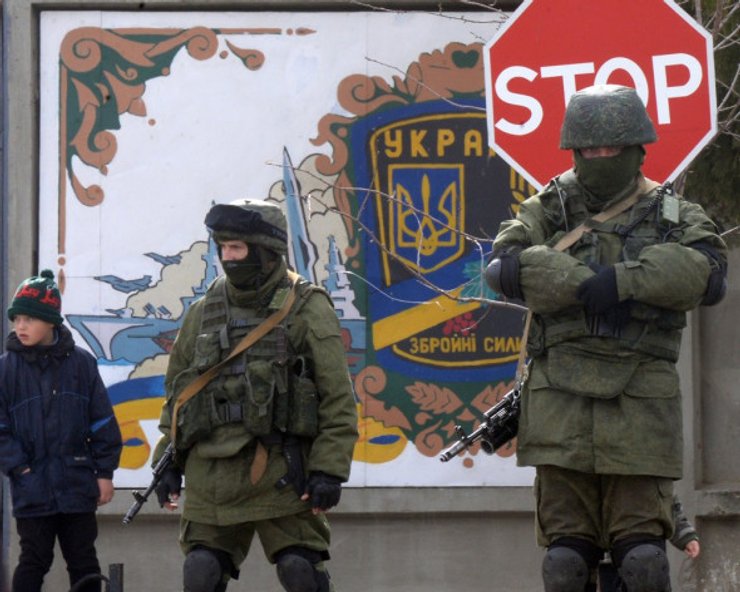 российские солдаты в Крыму, методичка АП, российская пропаганда