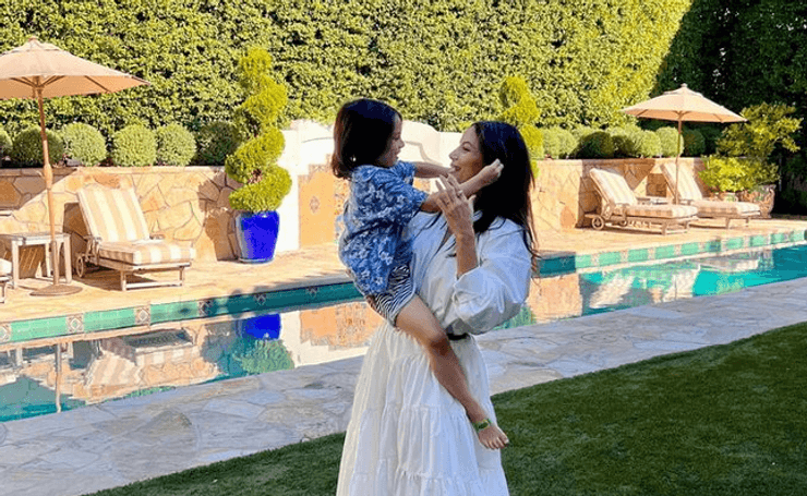 Ева Лонгория с сыном