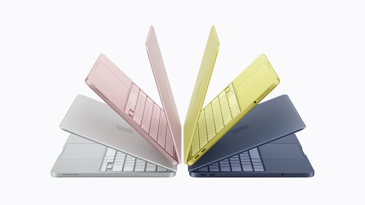 MacBook Neo кольору корпусу
