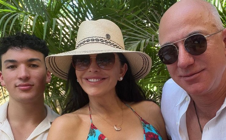 Джефф Безос и Лорен Санчес