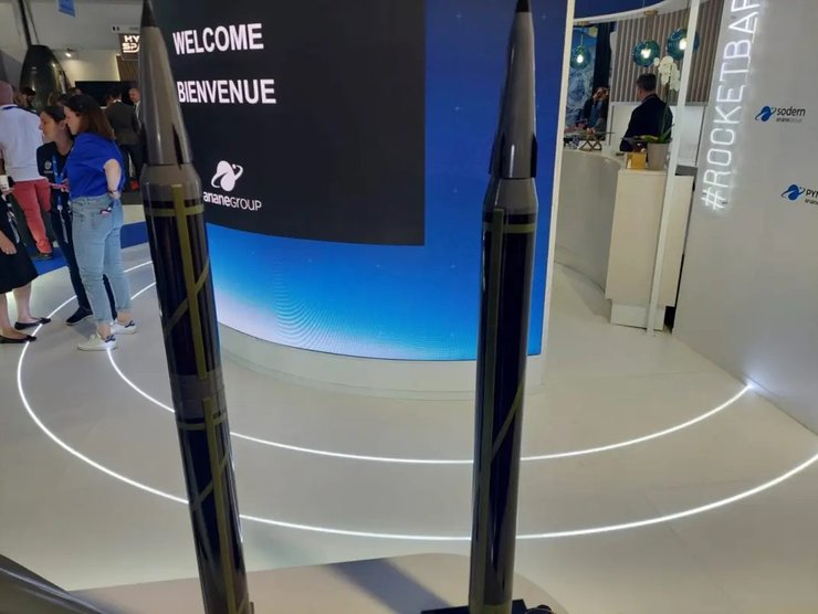 Модели французских баллистических ракет