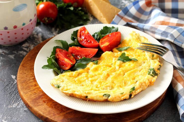 омлет, яйца