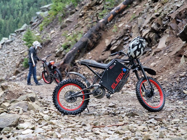 электробайк, электровелосипед, ELEEK, Atom Military, PositifMD