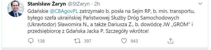 Славомир Новак, Польша, коррупция