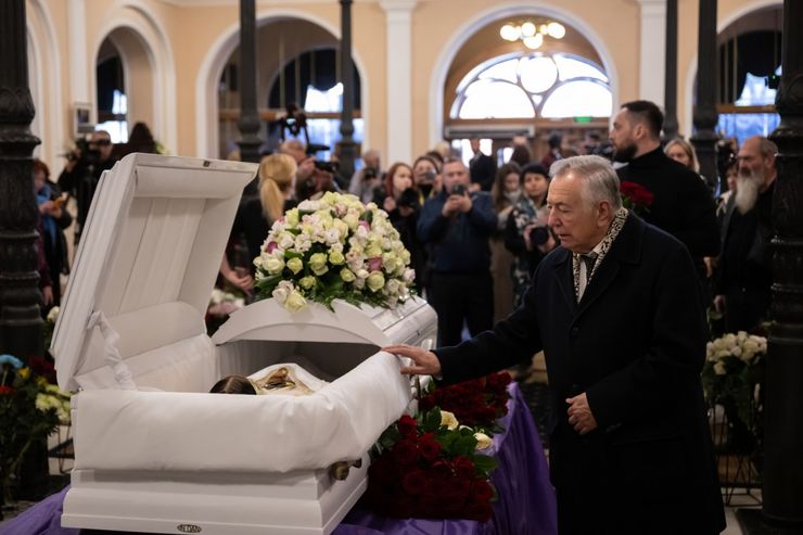 Прощание с Ниной Матвиенко 11 октября 2023 года