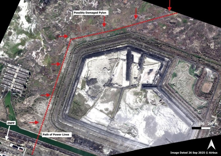 ЛЕП на ЗАЕС