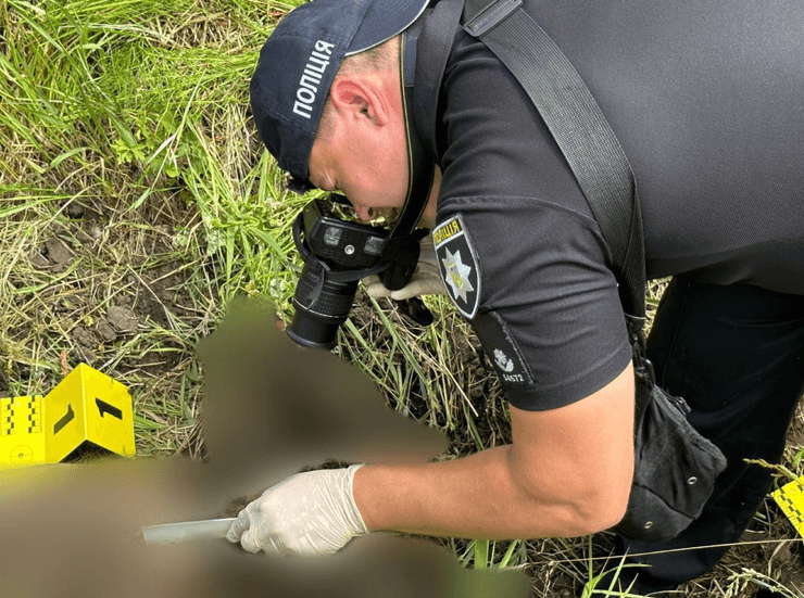 нацполиция, полиция, полиция Киевщины, убийство Киевщина, место преступления, работа полиции, собирают доказательства