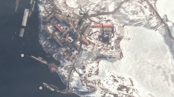 российские корабли оленья губа кольский полуостров