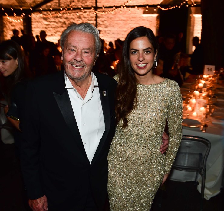 Ален Делон із донькою Анушкою