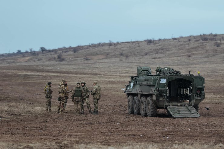 бронетраспортер stryker, stryker в всу