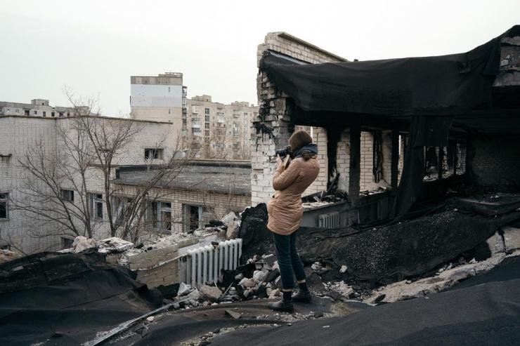 Сєвєродонецьк, росіянка, руїни